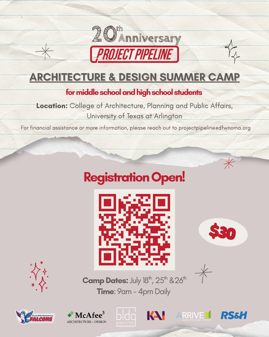PROJECT PIPELINE CAMP 2026