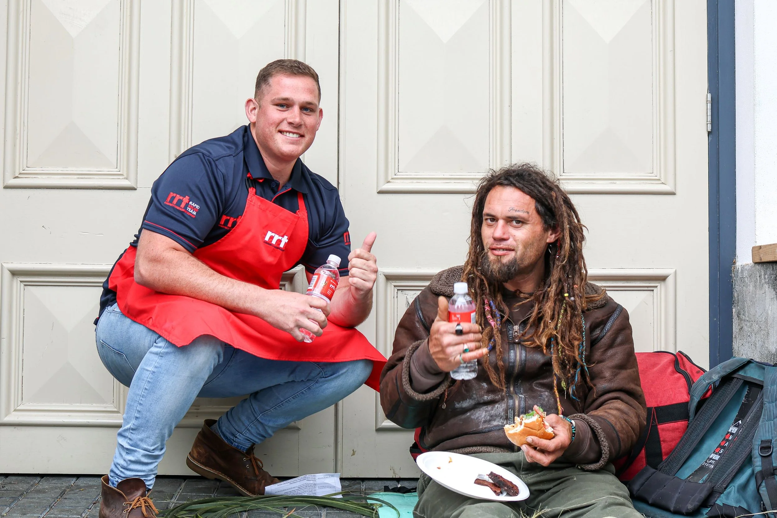 Riverside Horticulture supports the Rapid Relief team by donating funds and volunteering time serve those in need.