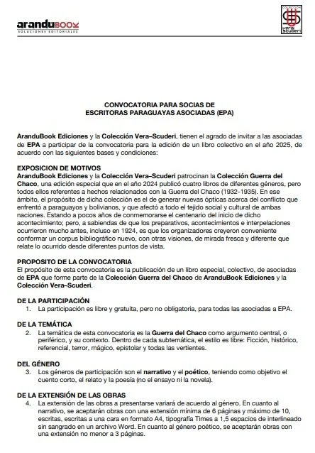 Antología Literaria sobre la Guerra del Chaco 