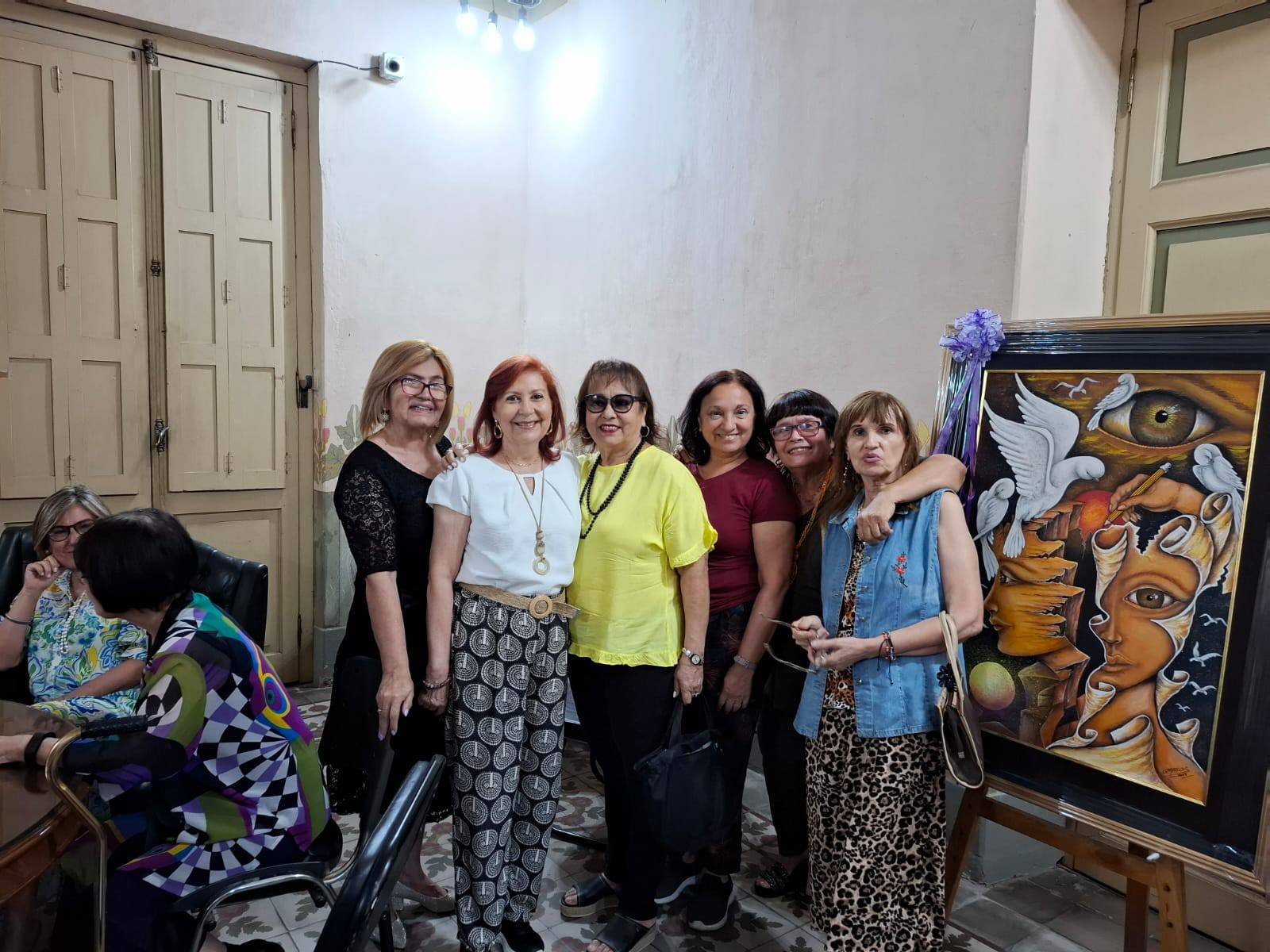 Emotiva despedida del año de las socias de EPA, en la Casa Bicentenario Augusto Roa Bastos