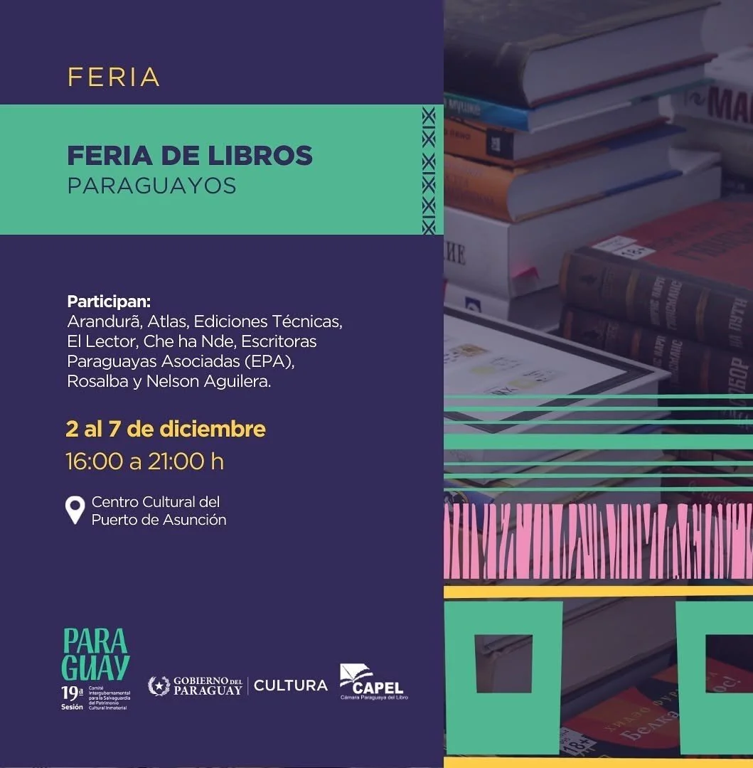 Feria de libros paraguayos 2024