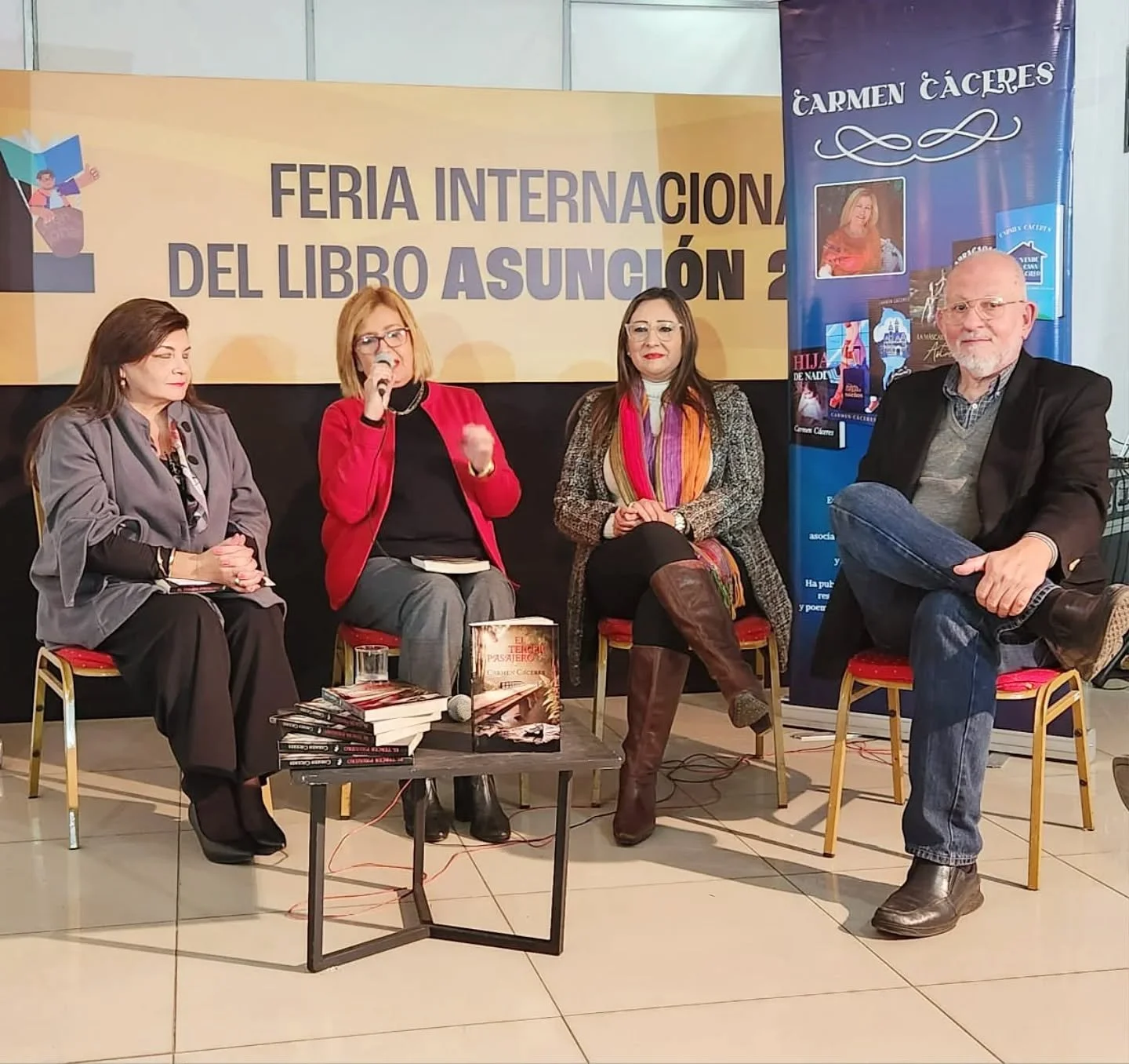 “El tercer pasajero”, de la escritora Carmen Cáceres