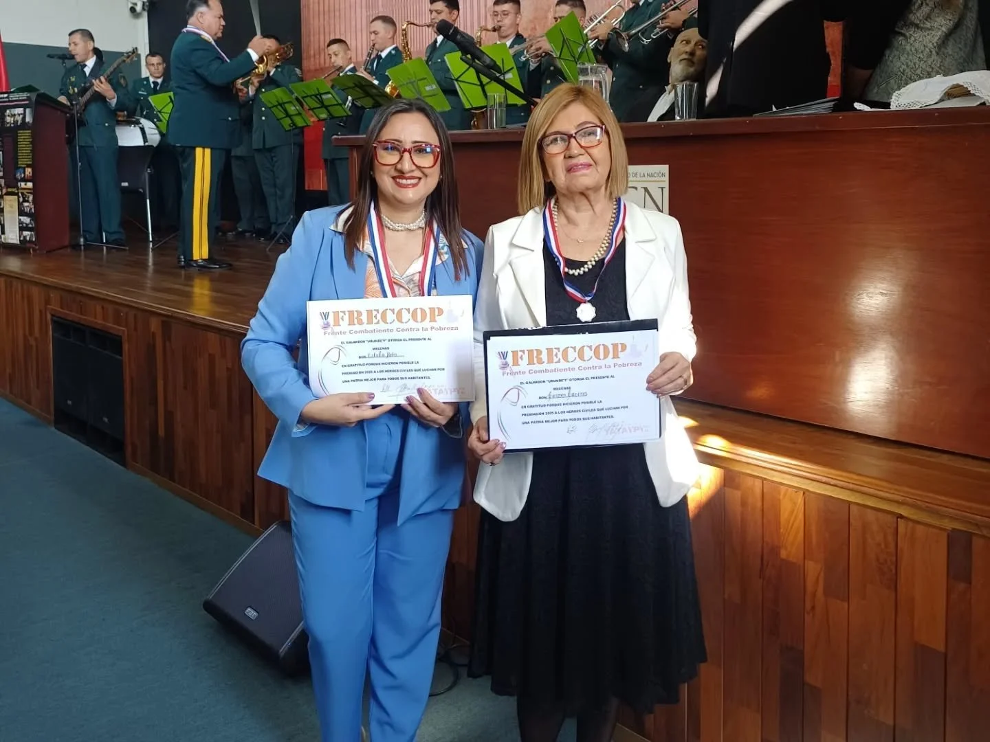 Presidenta y vicepresidenta de EPA recibieron un reconocimiento público