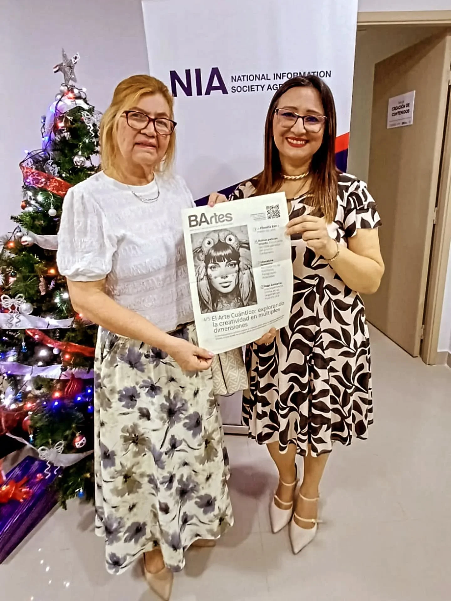 Presidenta participó de la presentación de la Revista de arte y cultura del  Instituto Superior de Bellas Artes