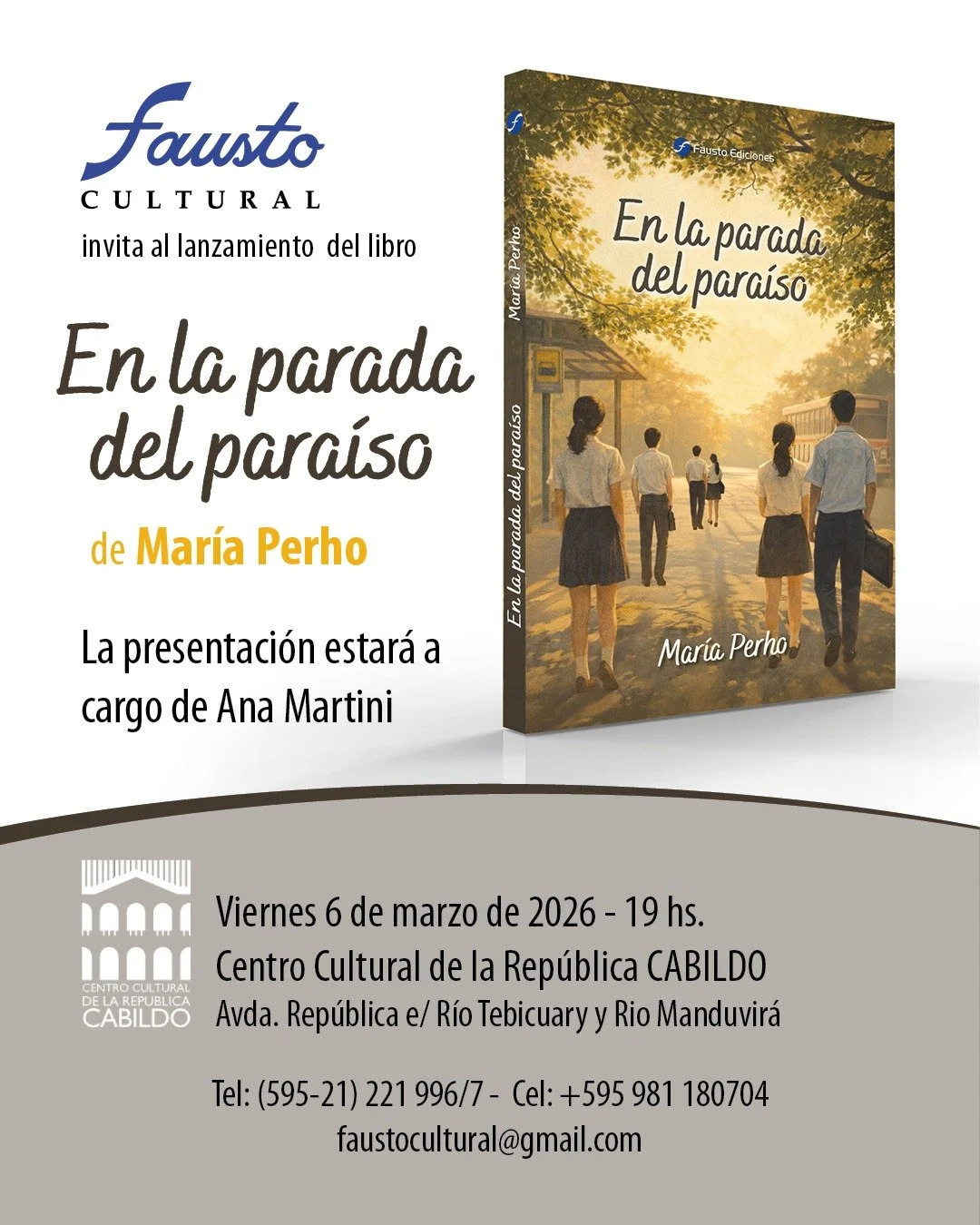 En la parada del paraíso, de María Perho