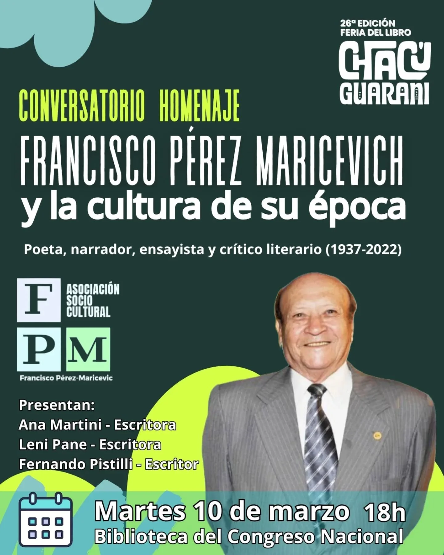 Conversatorio Homenaje Francisco Pérez Maricevich, con la participación de socias de EPA