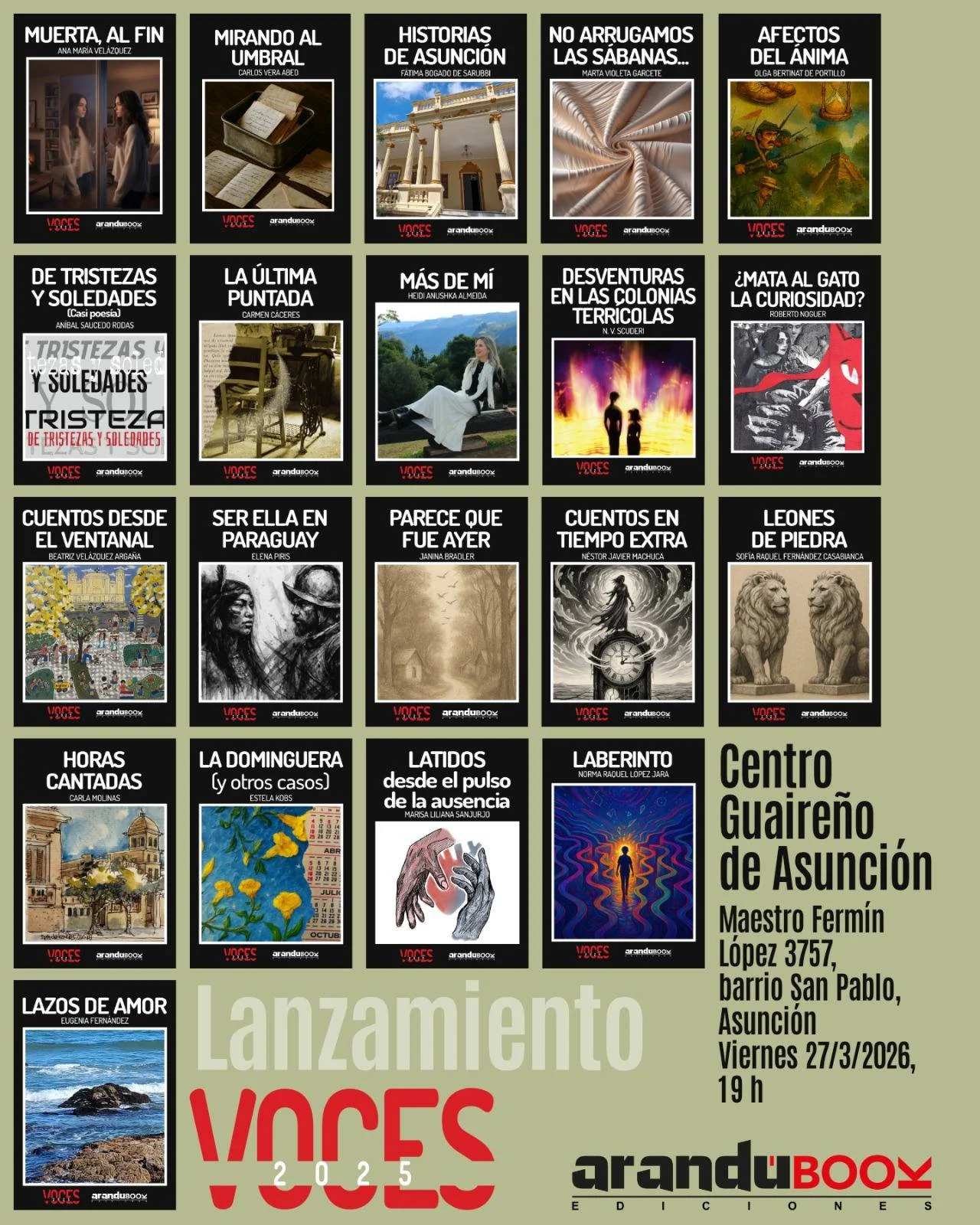 Colección Voces 2025