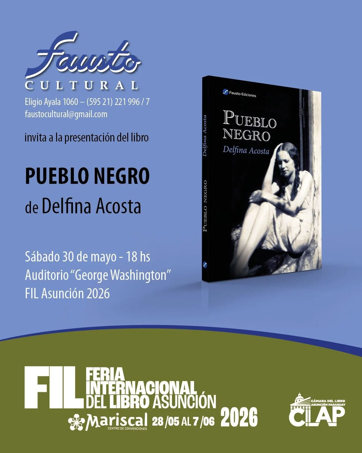 Pueblo negro, de la escritora Delfina Acosta 