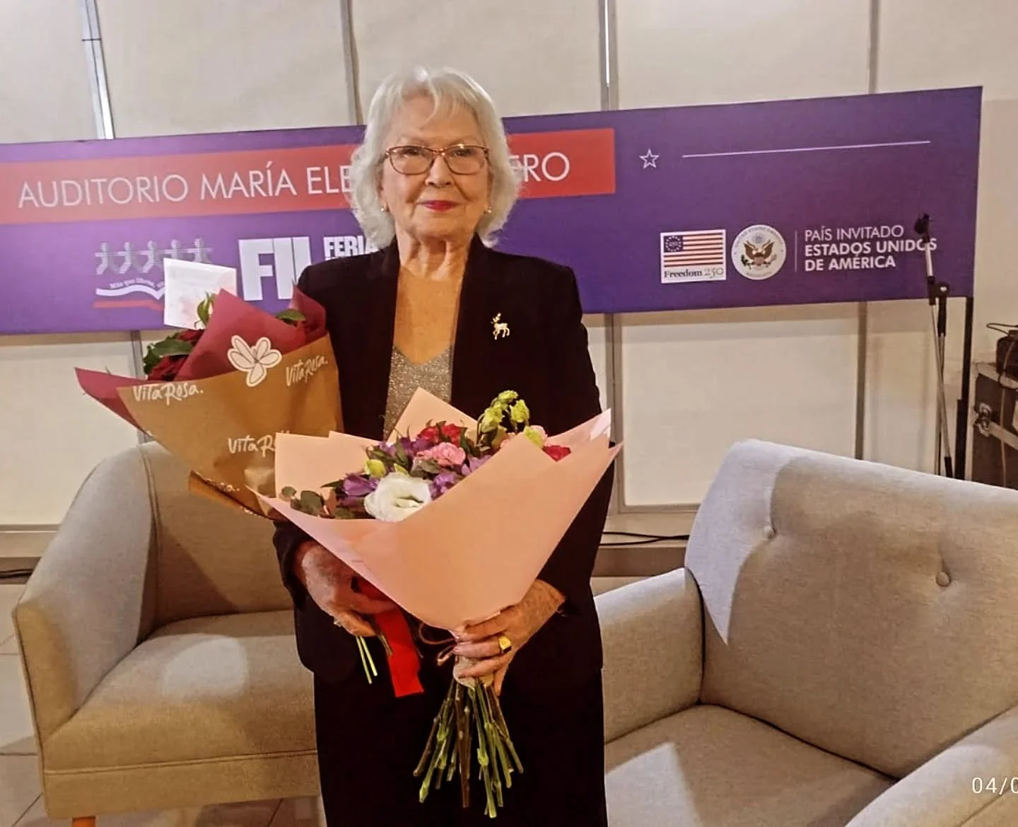 Reconocimiento de EPA a la socia fundadora Luisa Moreno Sartorio