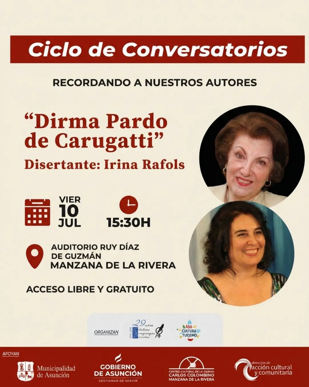 “Recordando a nuestros autores”