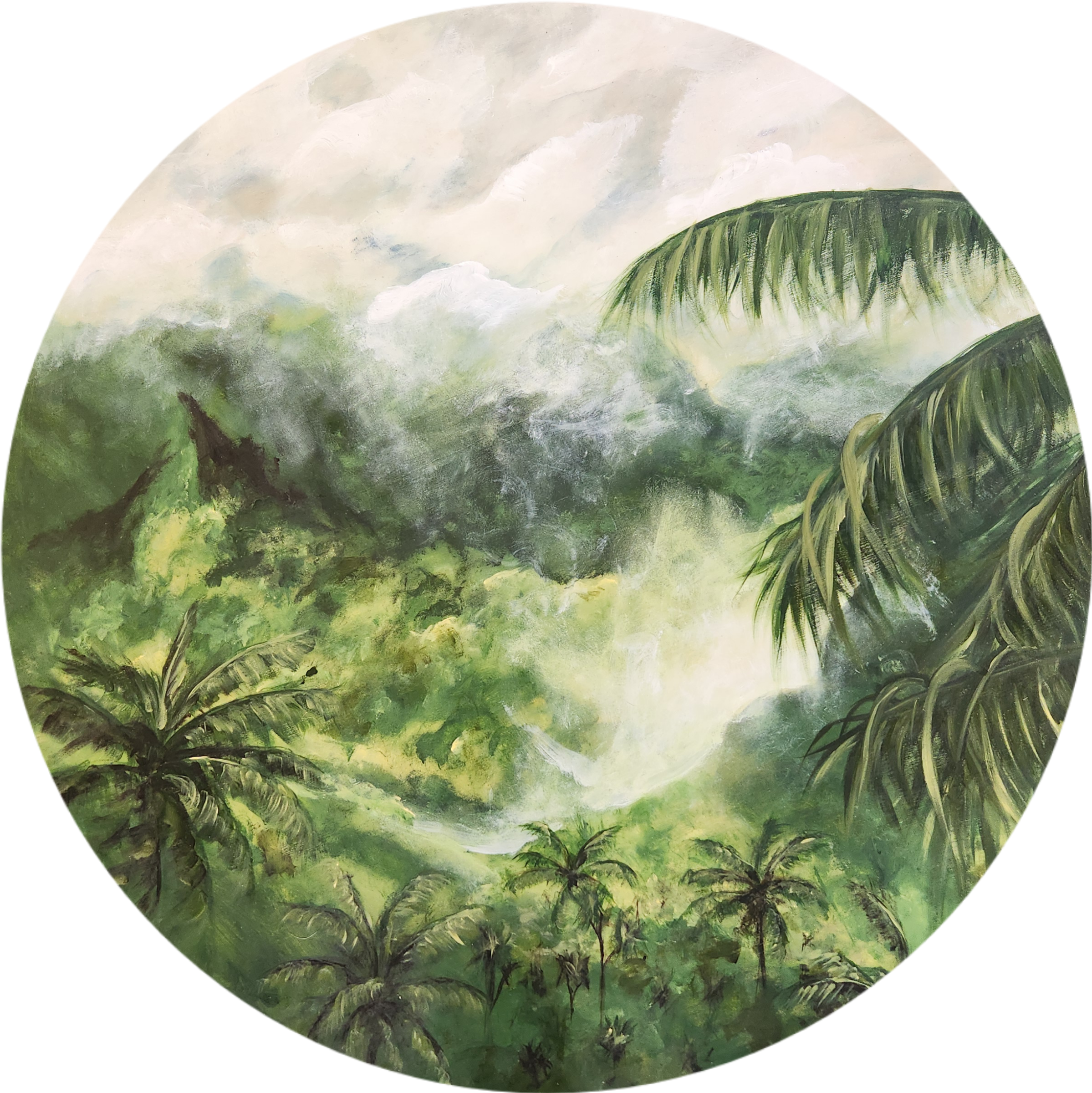 "Where the palms whisper"