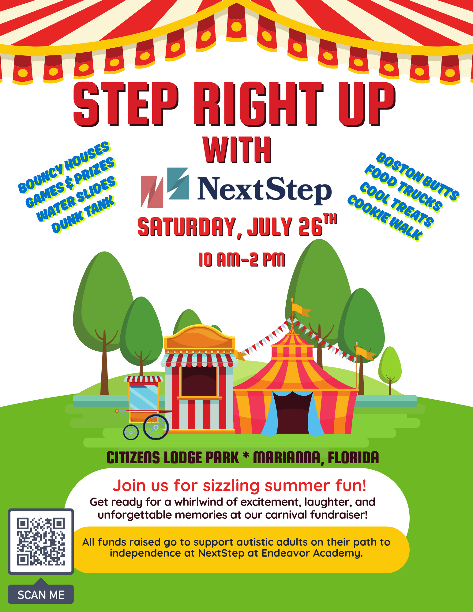 STEP RIGHT UP- Family Fun Day