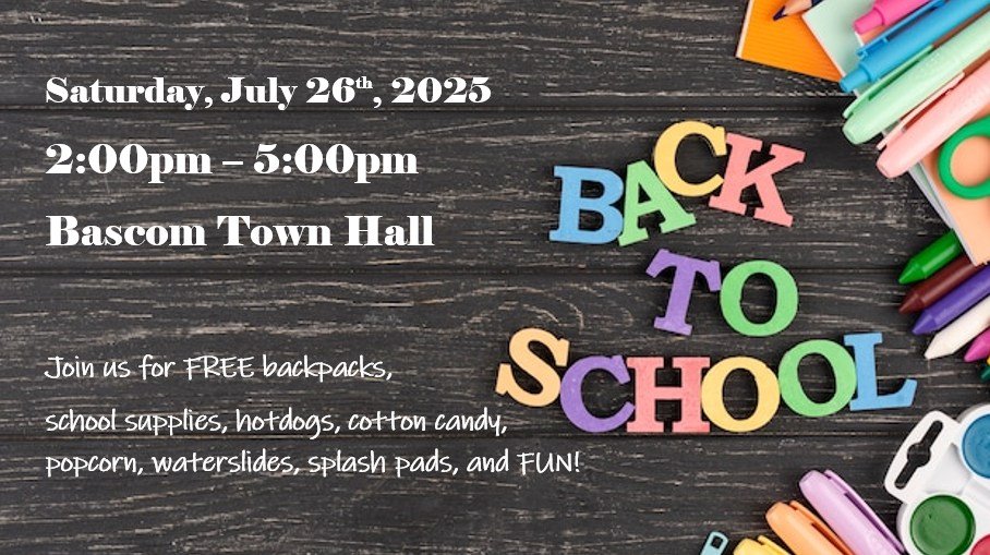 Back to School at Bascom Town Hall