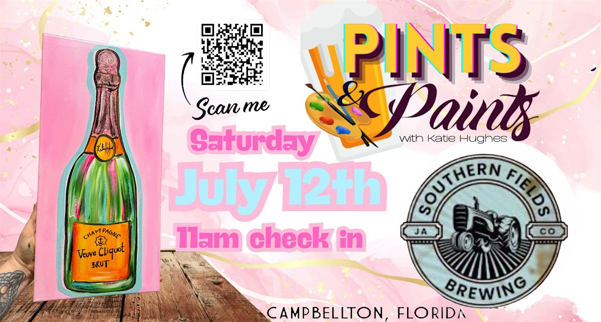 Pints & Paints at Southern Fields Brewing