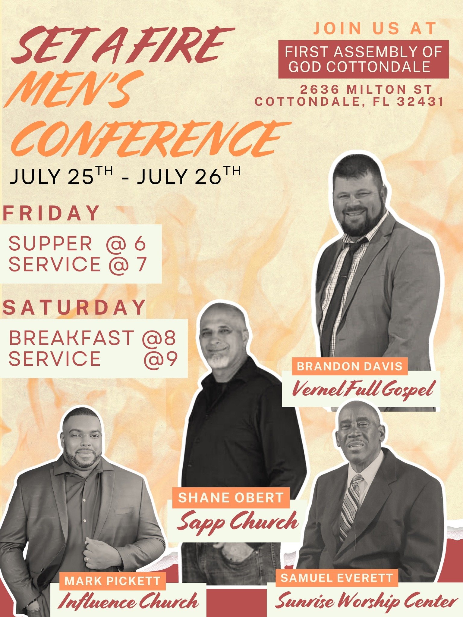 Set a Fire Men’s Conference