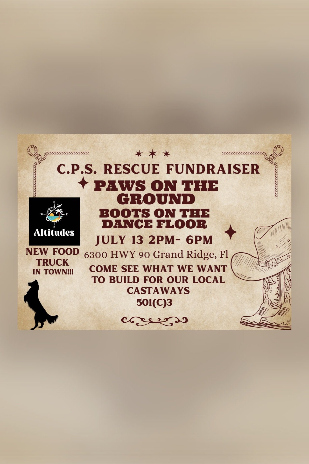 C.P.S. Rescue: Paws on the Ground and Boots on the Dance Floor