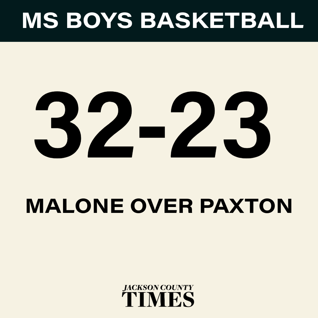 32-23 Malone Over Paxton | MS Boys Basketball