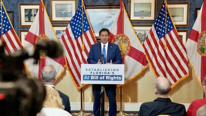 Governor DeSantis Proposes AI Bill of Rights to Protect Florida Children and Consumers