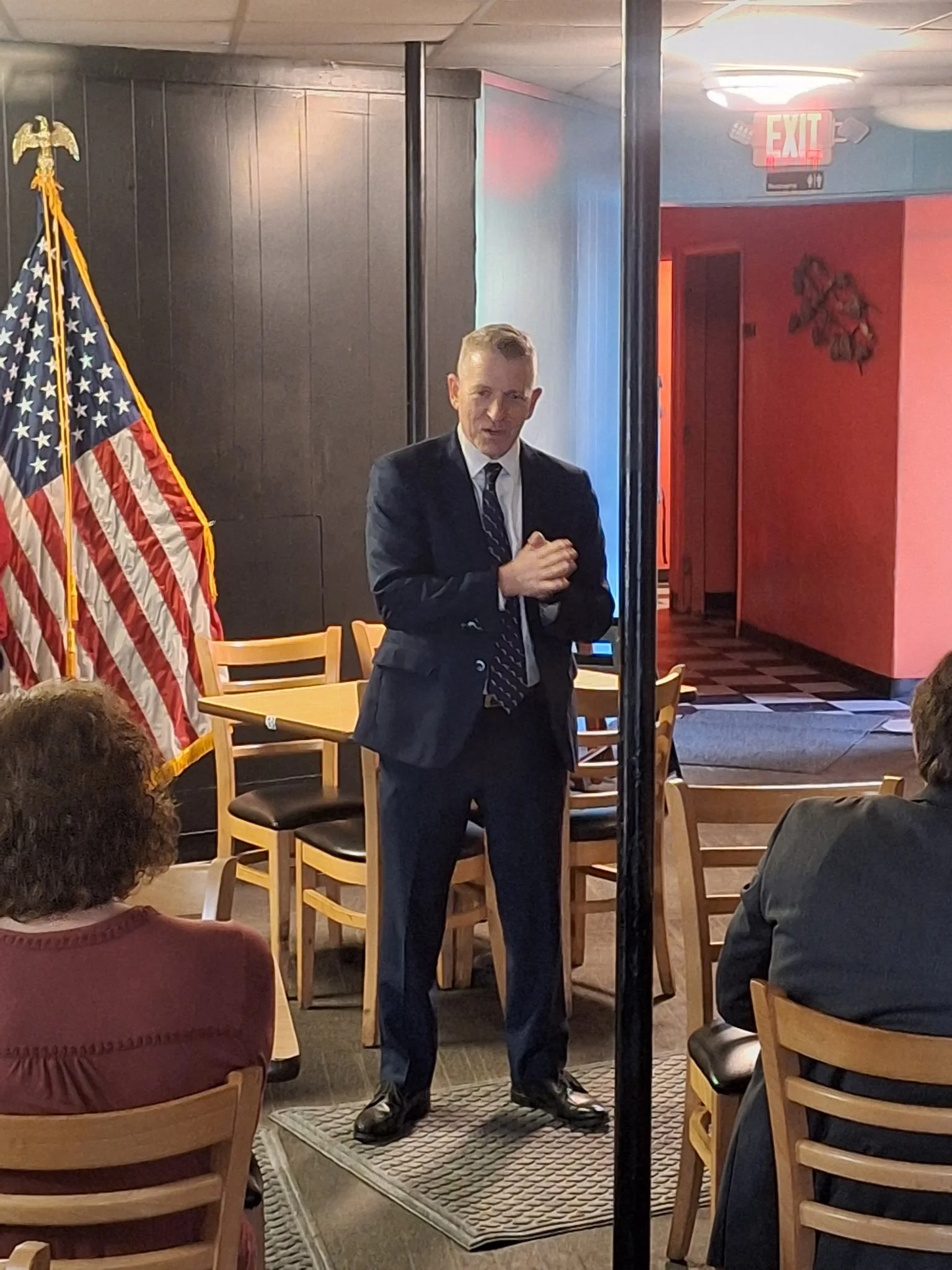 Governor candidate Paul Renner stops in Graceville