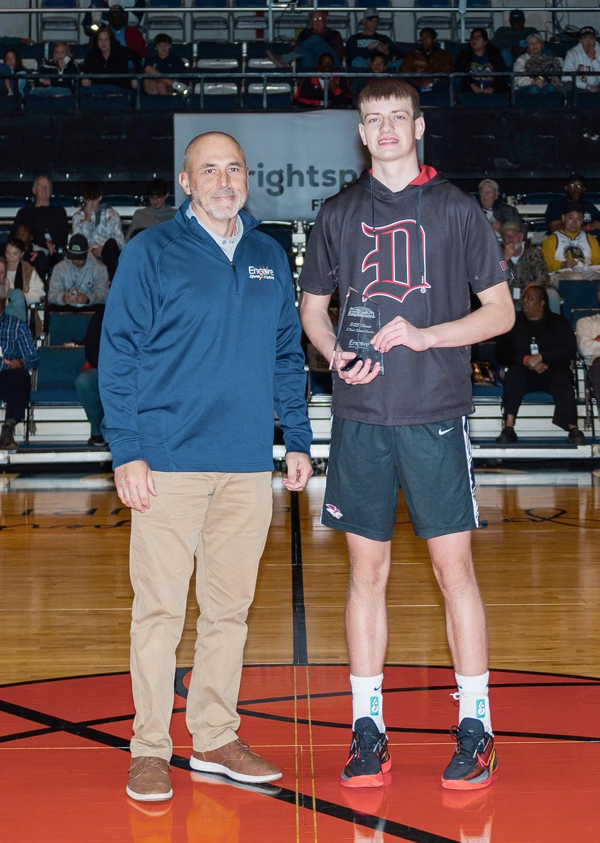 Everett Welch is the 2025 3-Point Shootout Winner