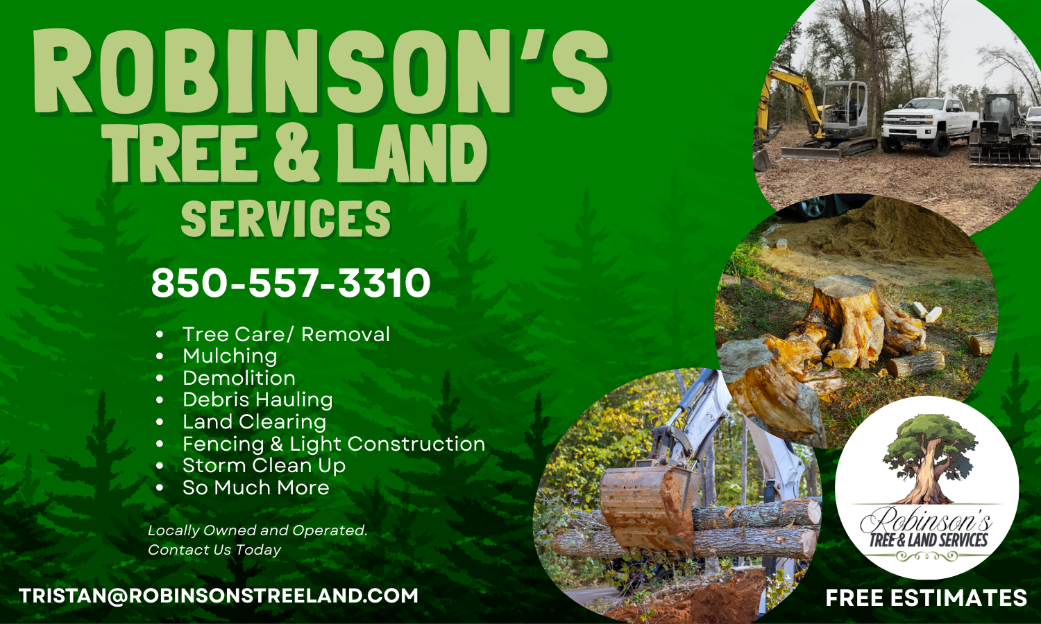 Robinson’s Tree &amp; Land Services