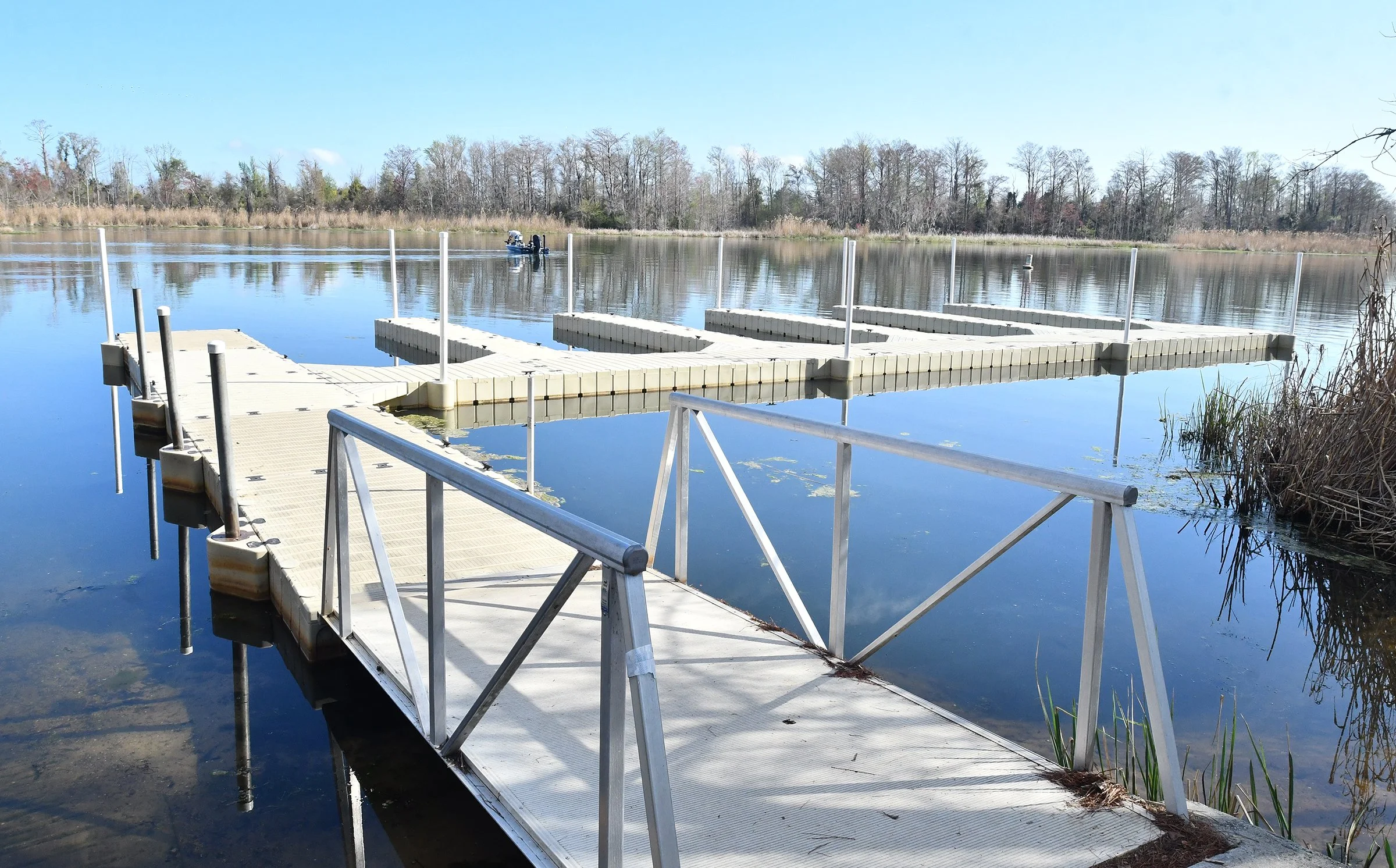 New Boat Slips, Dock Improvements Completed at Howell’s Landing