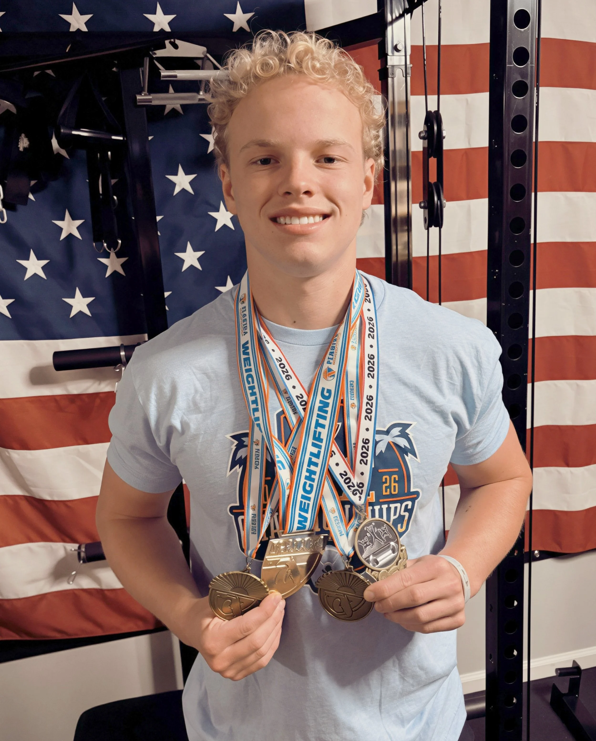 Braylon Pleas Brings Home Marianna’s First Weightlifting State Championship