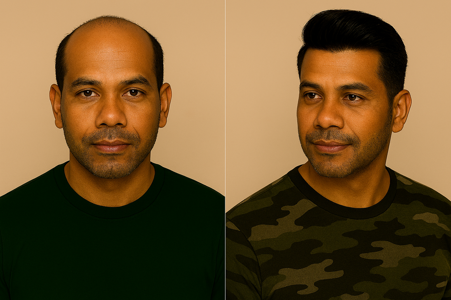 male pattern hair loss Los Angeles