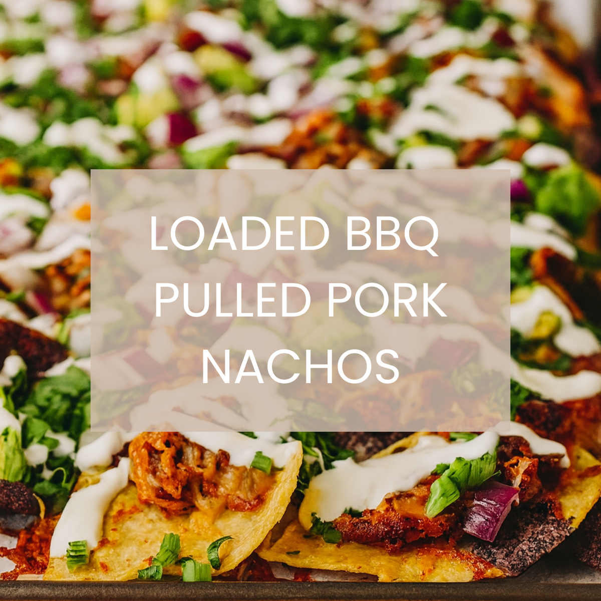BBQ Pulled Pork Nachos