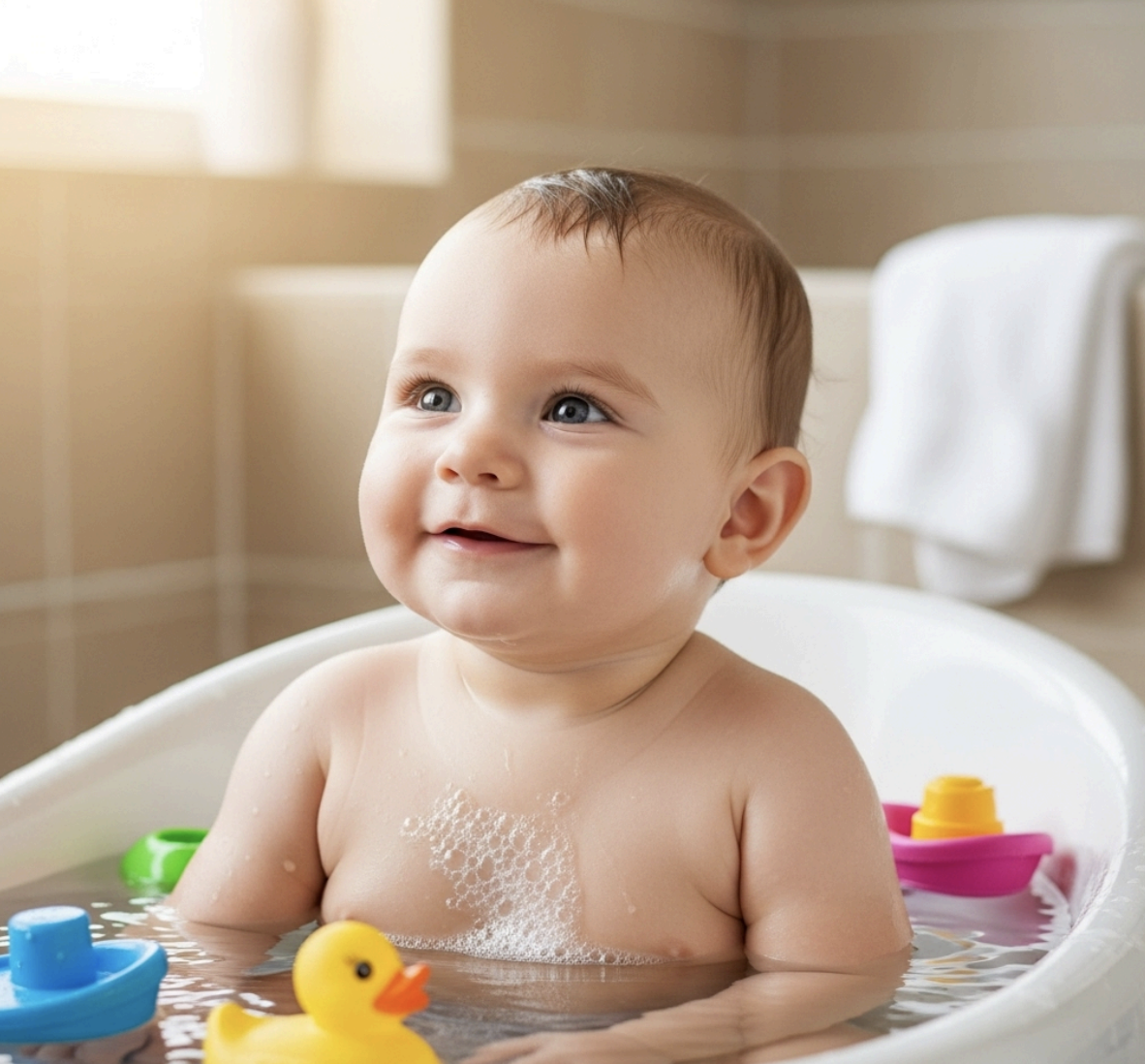 (EN) How to bathe your baby safely, comfortably, and soothingly