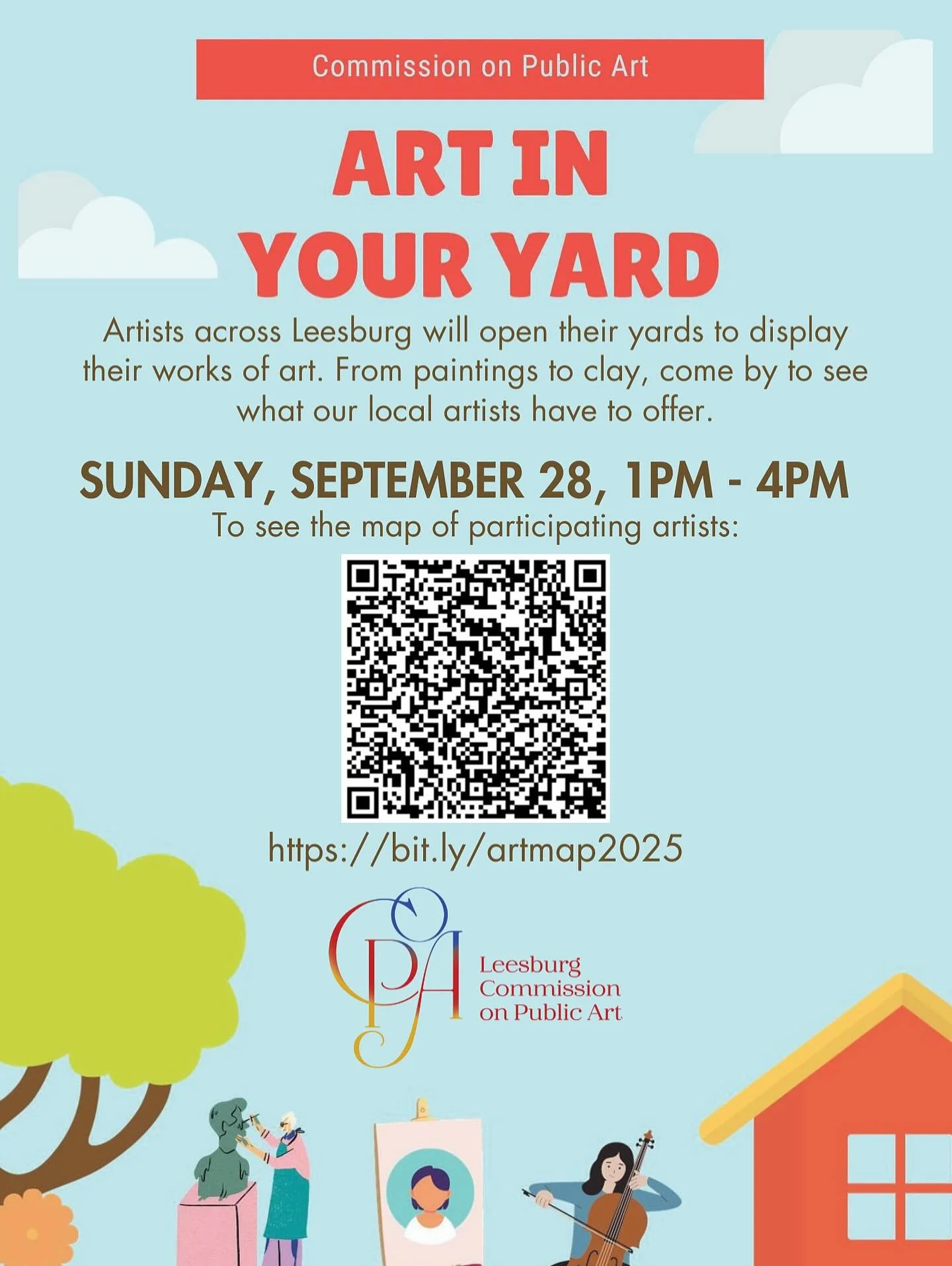 See you tomorrow 1-4 @studio101leesburg! Jewelry by @peace_by_piece_ and studio information/tour as one of the 17 artist stops all around town&mdash;101 Masons Lane in SW Leesburg.