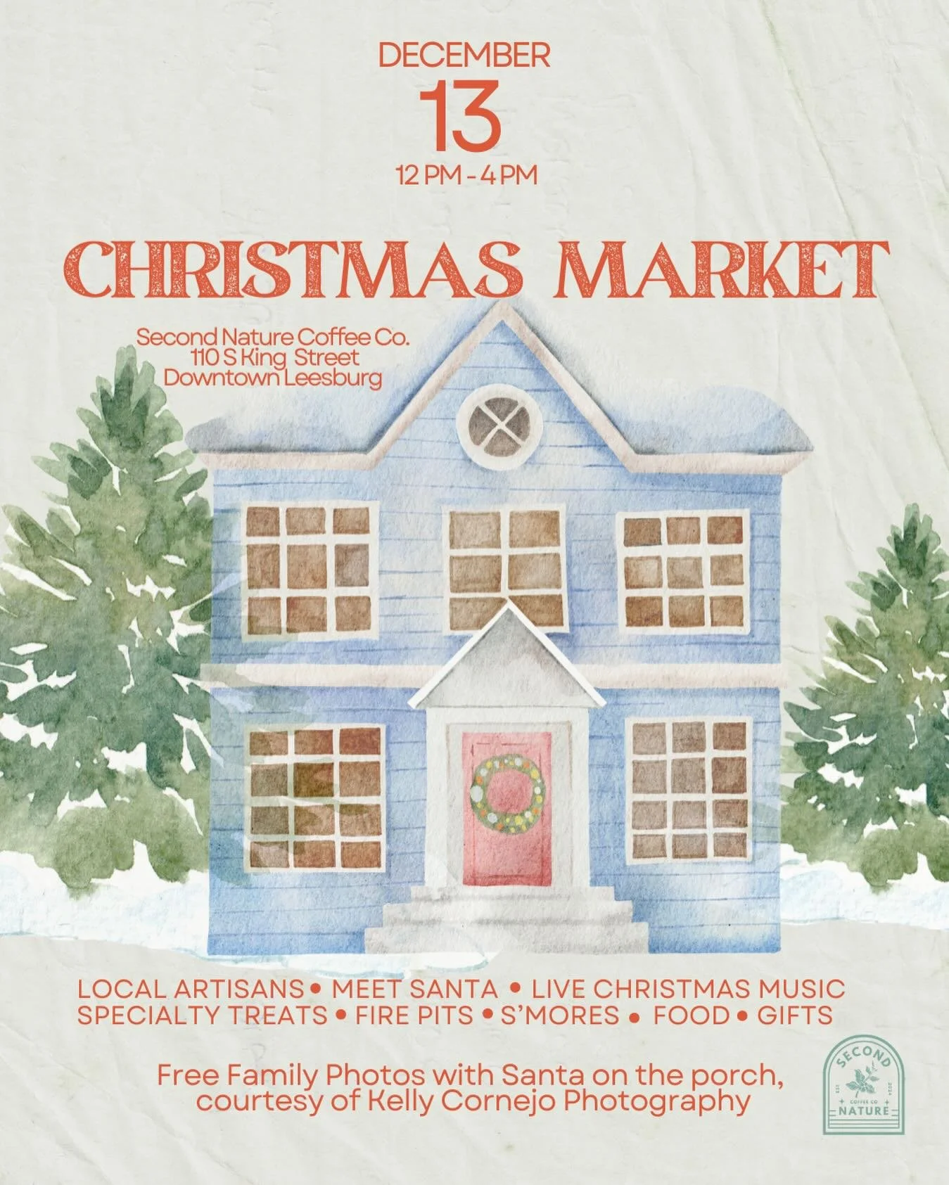 So excited to bring my jewelry to this special cozy market! Saturday 12/13 from 12-4 @secondnaturecoffeeco  has a wonderful lineup of local artists and small business vendors including my friend Cree with her amazing @yarrowremedy herbals! Come get g