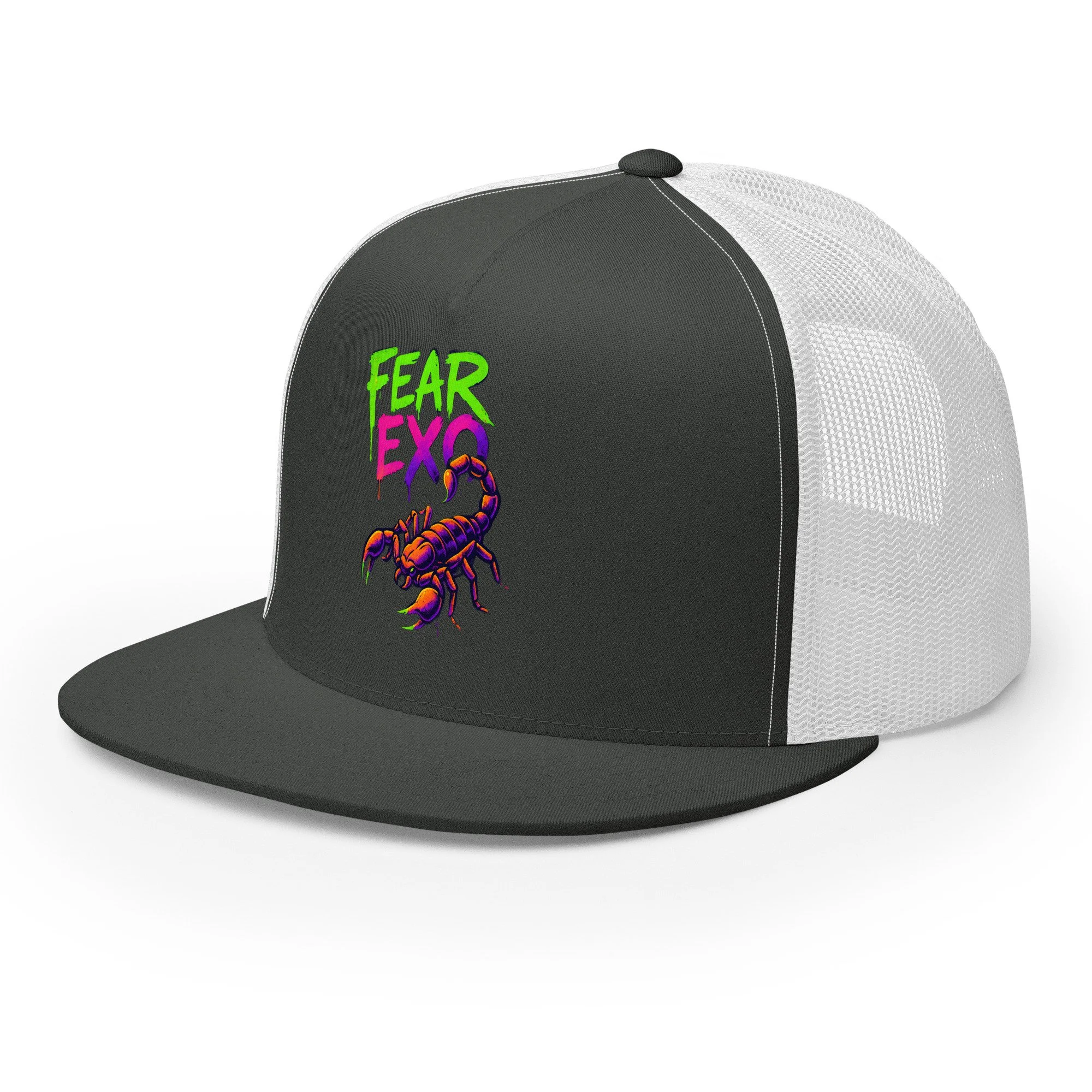 5-panel-trucker-cap-charcoal-white-left-front-68ec2c4068e20.jpg