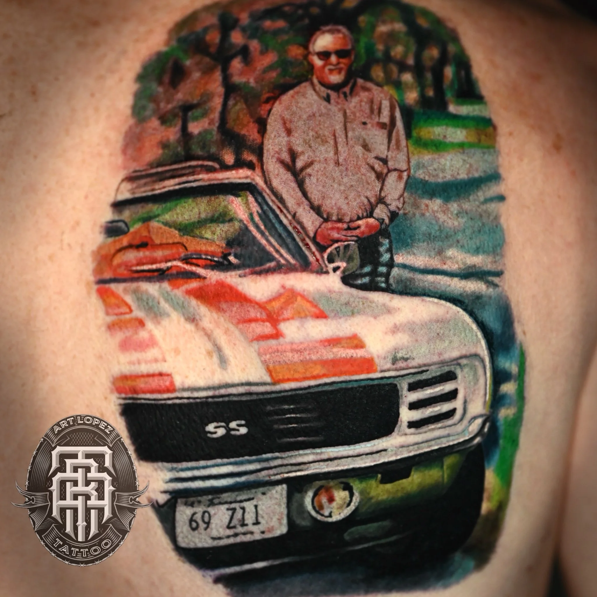 COLOR PORTRAIT TATTOO REAISM MEMPHIS TN TATTOO ARTIST