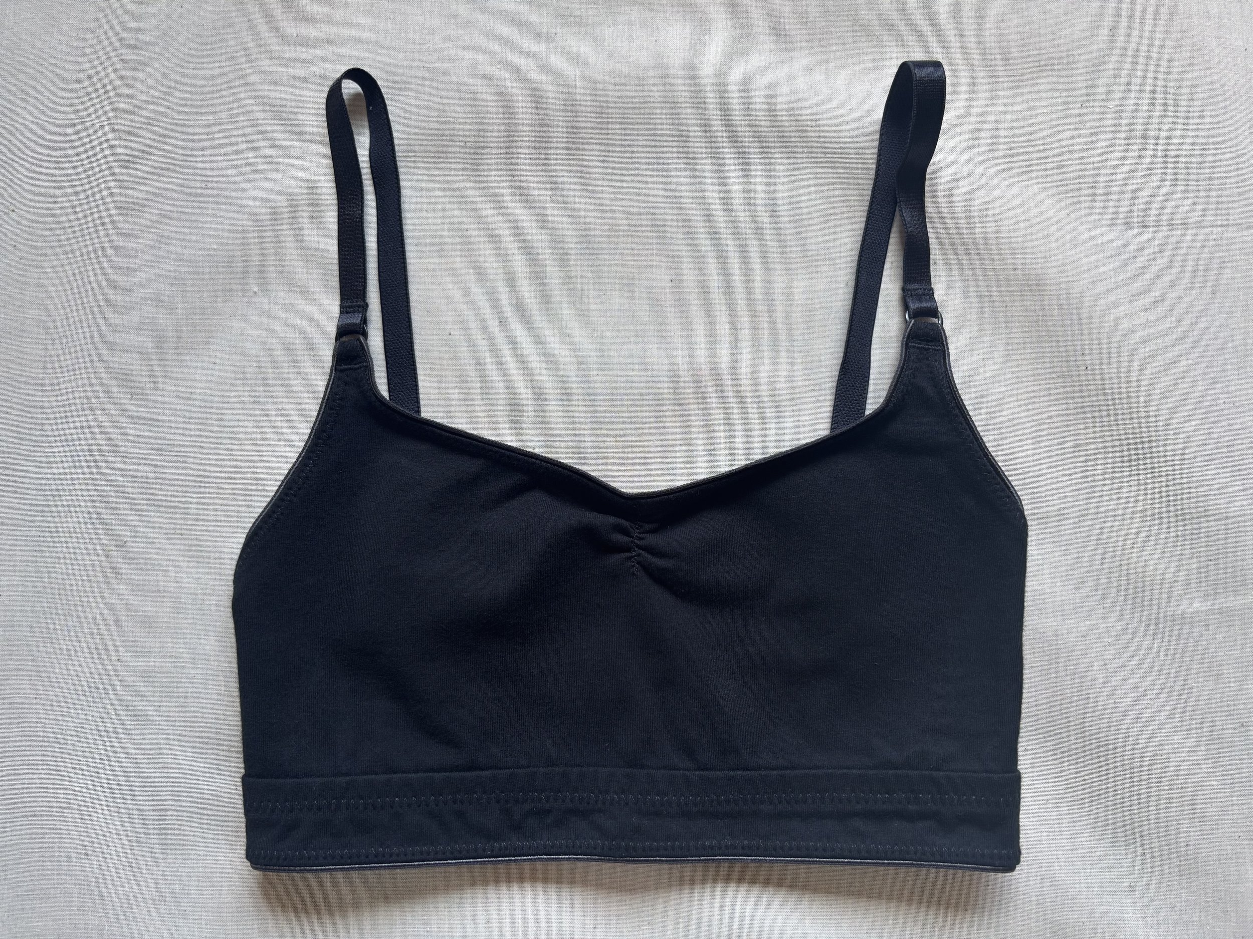 Sale :: Organic Cotton Ruch Front Camisole :: Size 32D