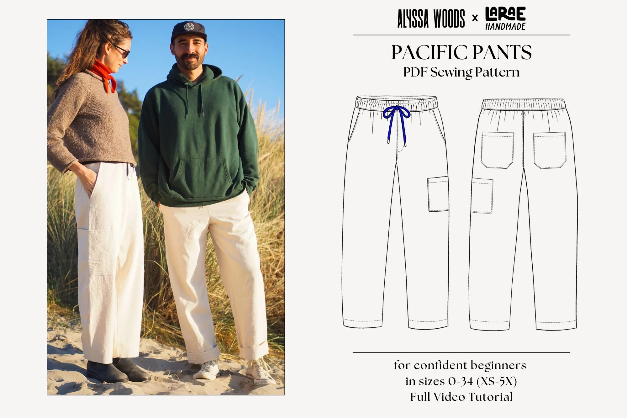 Pacific Pants Sewing Pattern