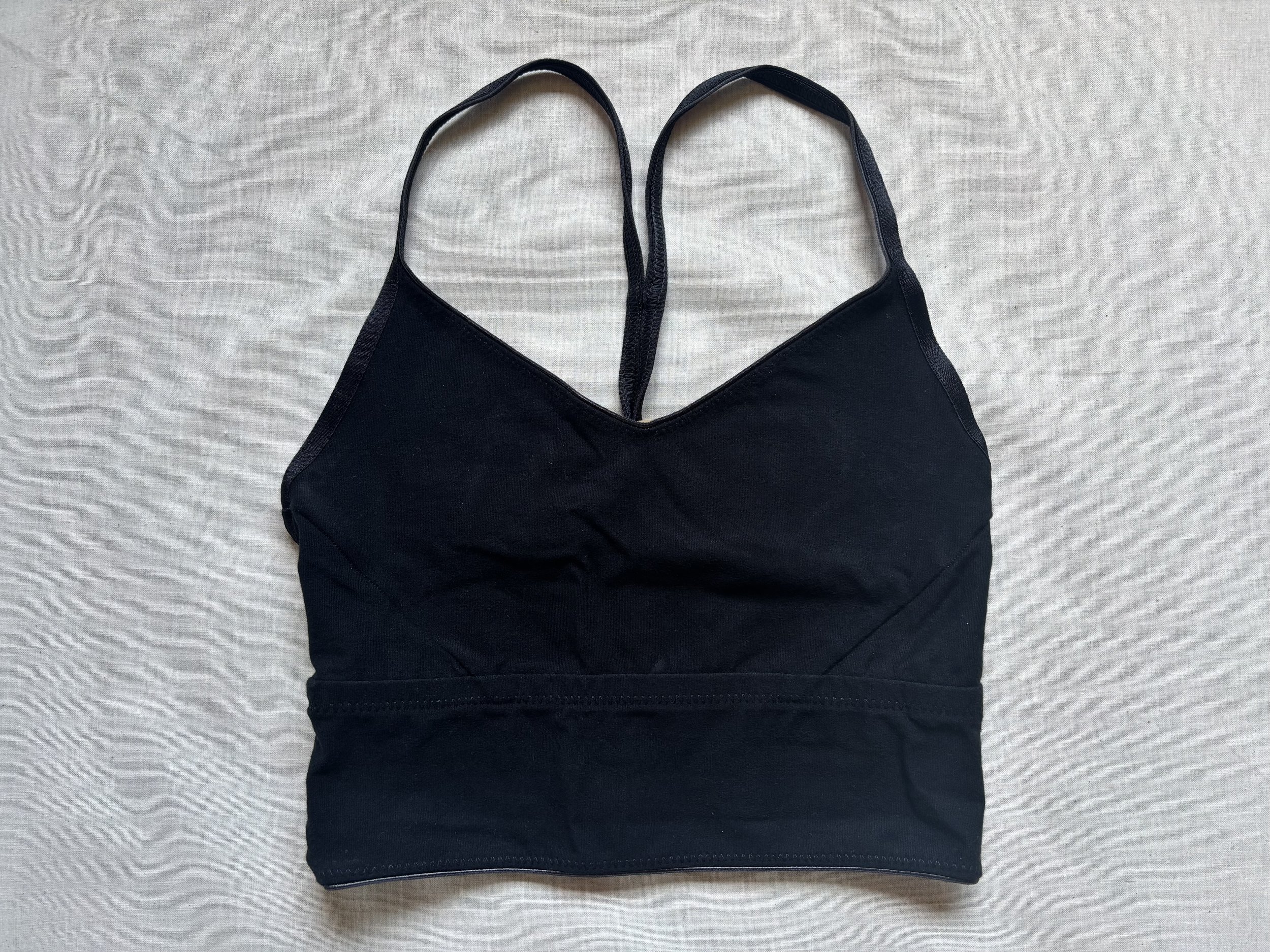 Sale :: Organic Cotton Longline Racerback :: Size 32E