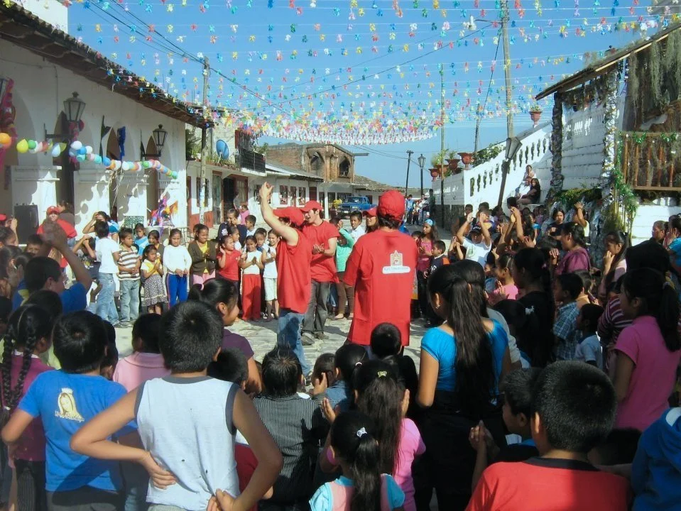 Día de reyes en la comunidad de Pepexta, Puebla.