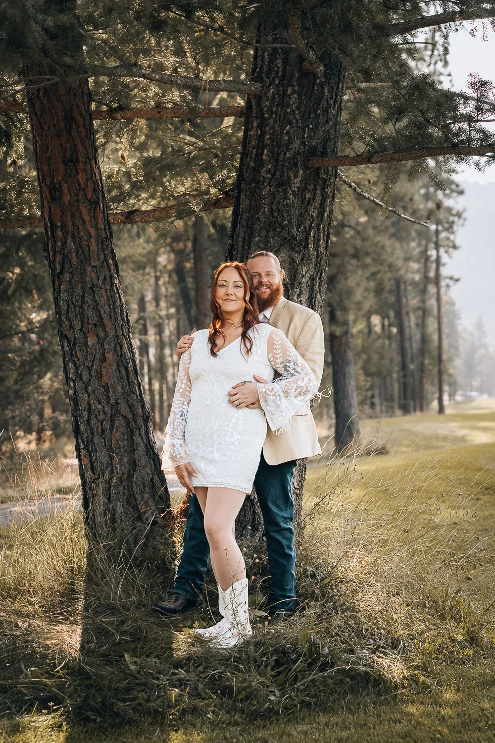 Wedding photo session in Kimberley Bc