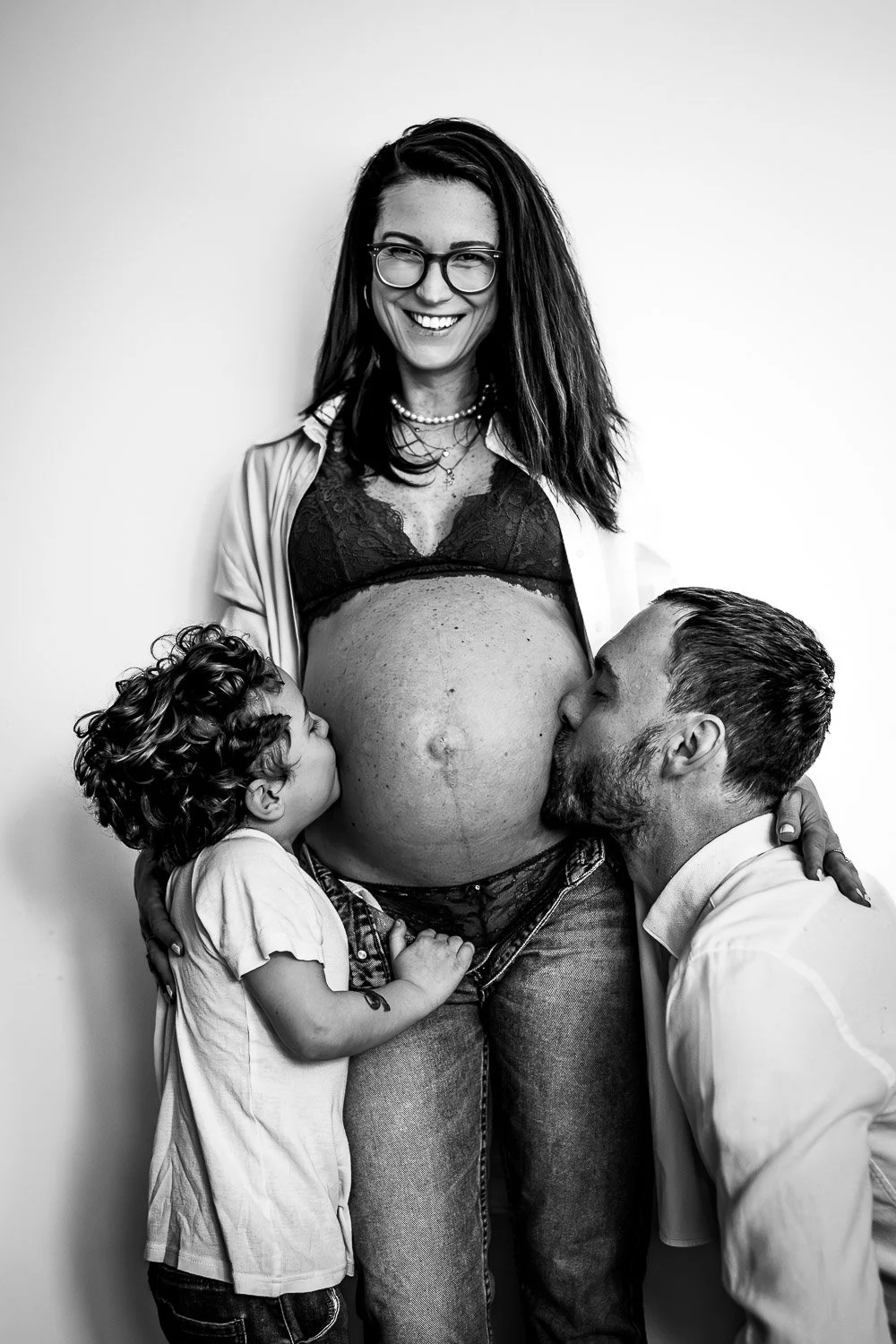 Family Maternity Photo