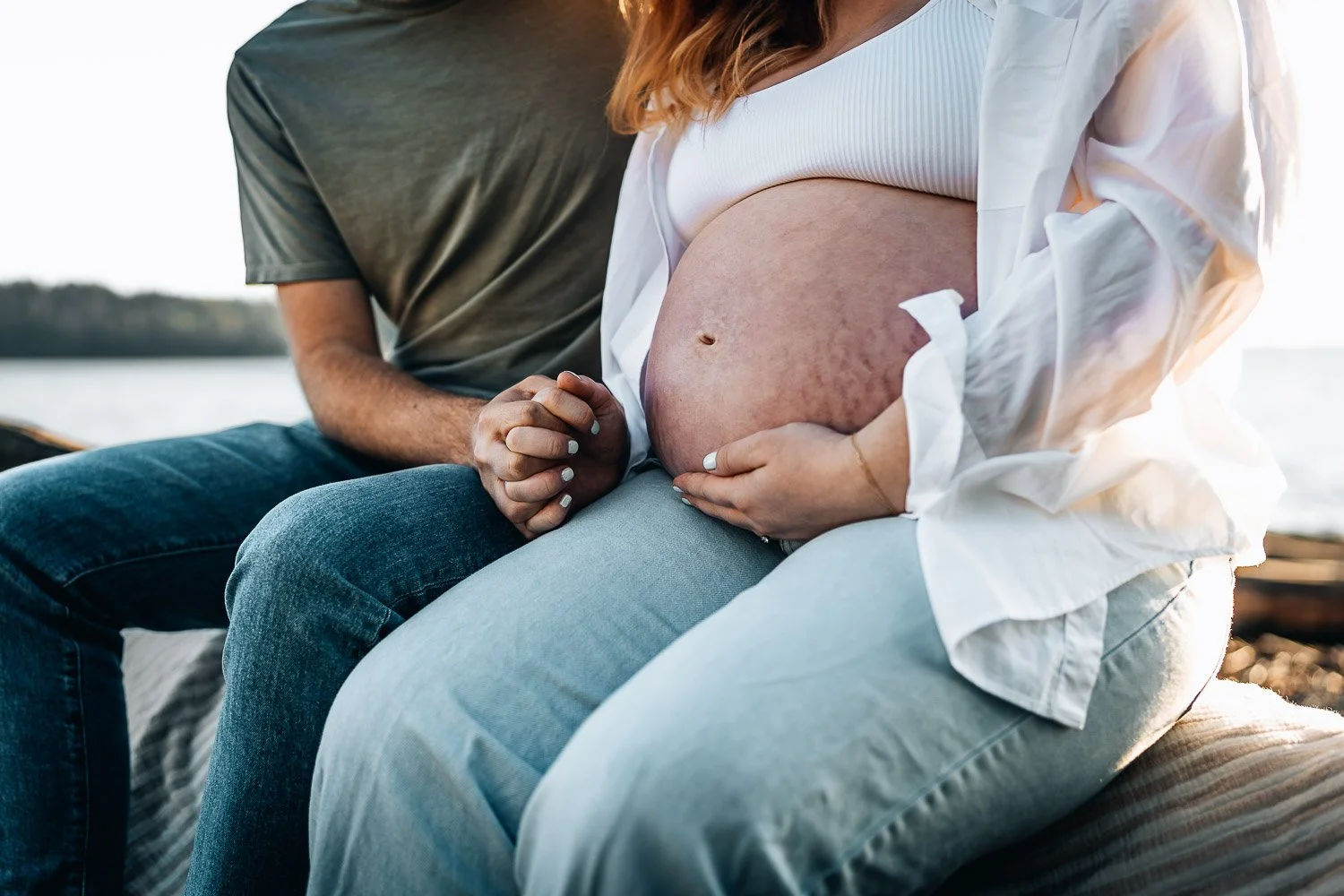 Maternity photography captures the glow of pregnancy beautifully.
