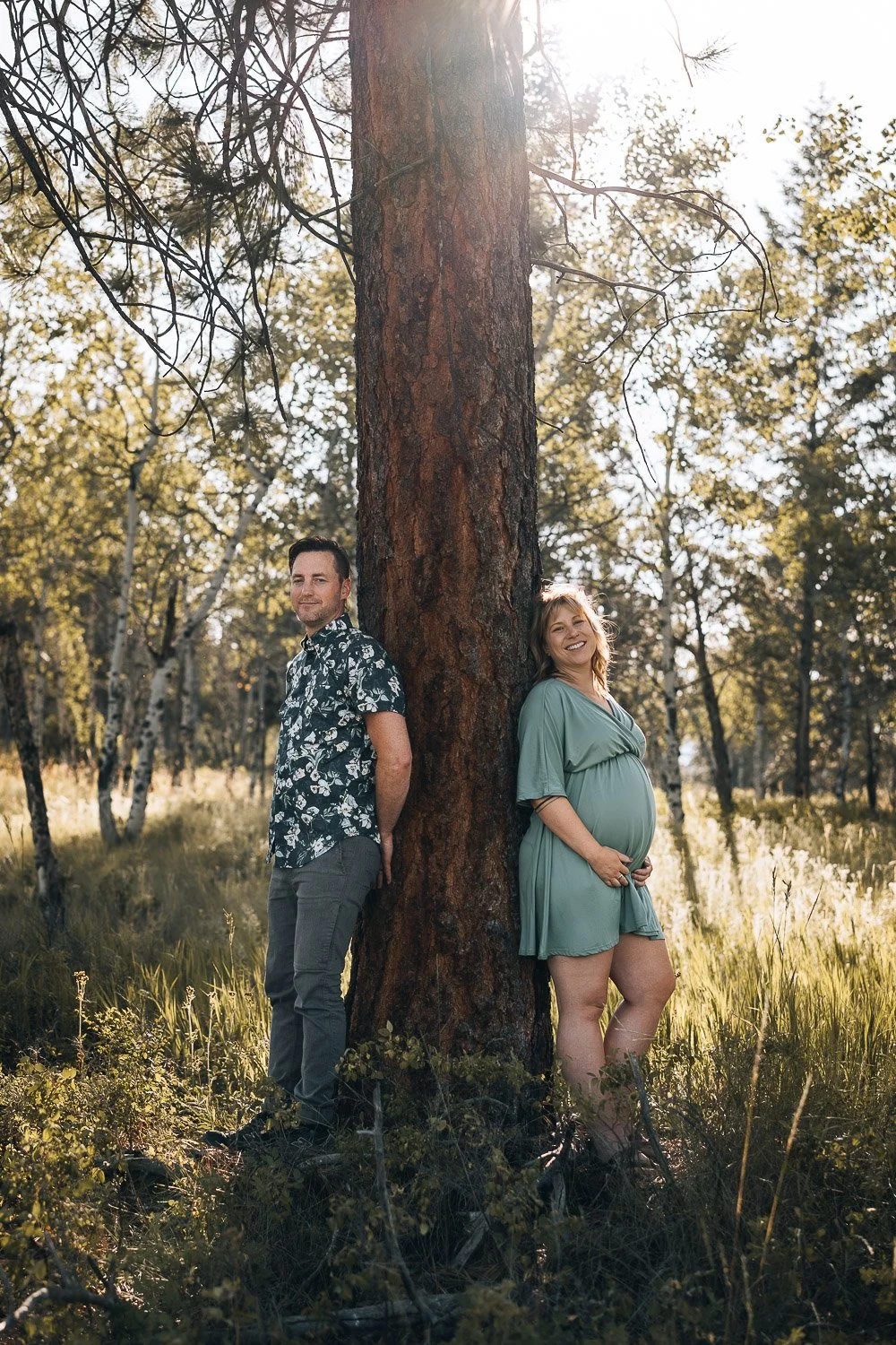 Maternity photoshoot in Kimberley BC