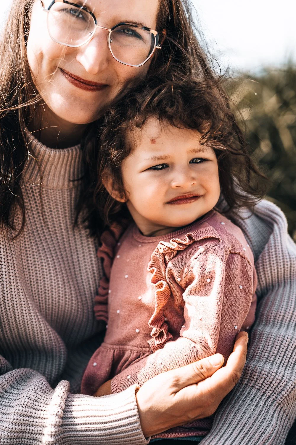 Mom and her daughter