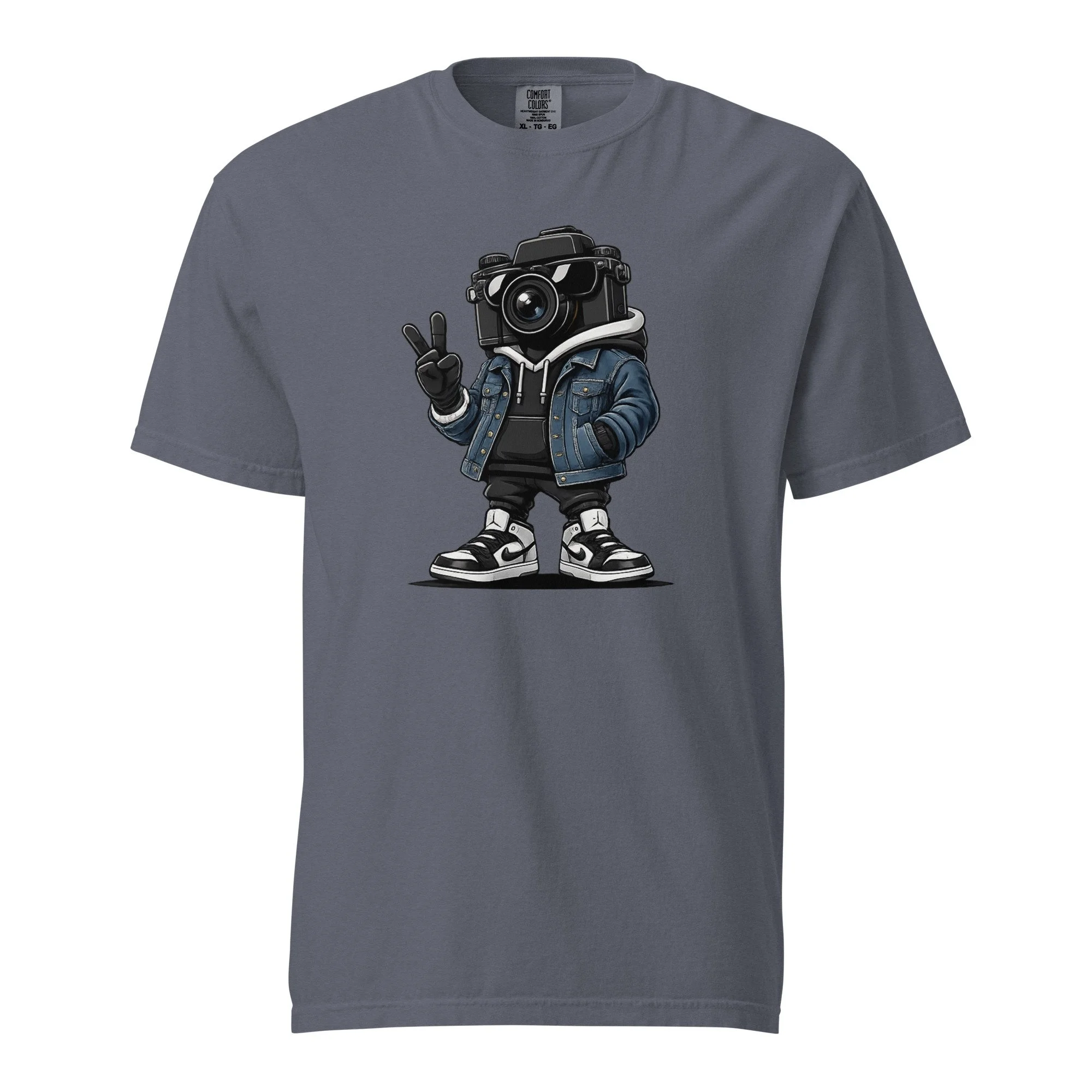 Pierre Andre' "Stay Focused" Tee - Midnight Denim