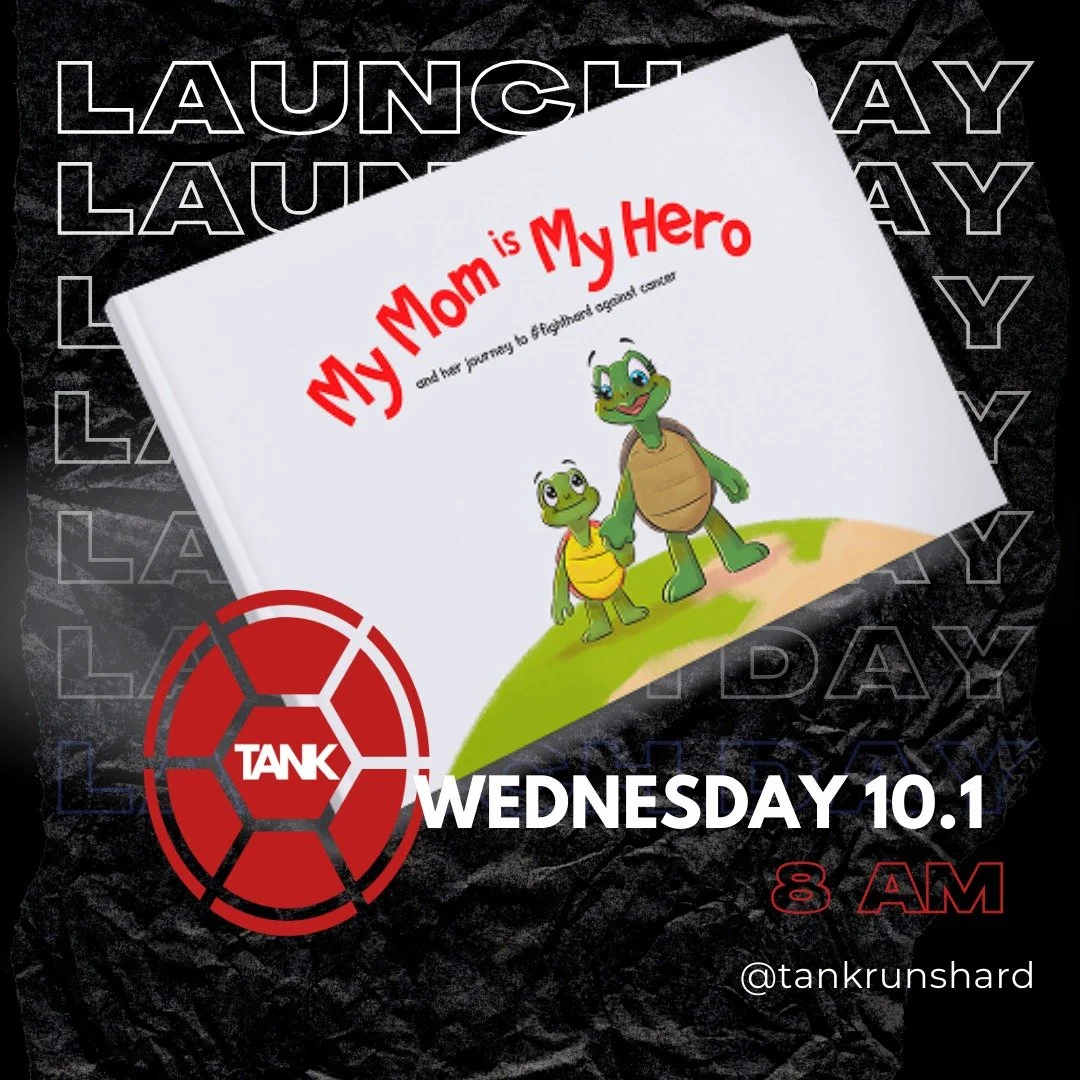 Today is the day! The shop is open! Go grab a copy of Tank's story and some other fun stuff! Please share! We'd love for everyone to know about Tank!