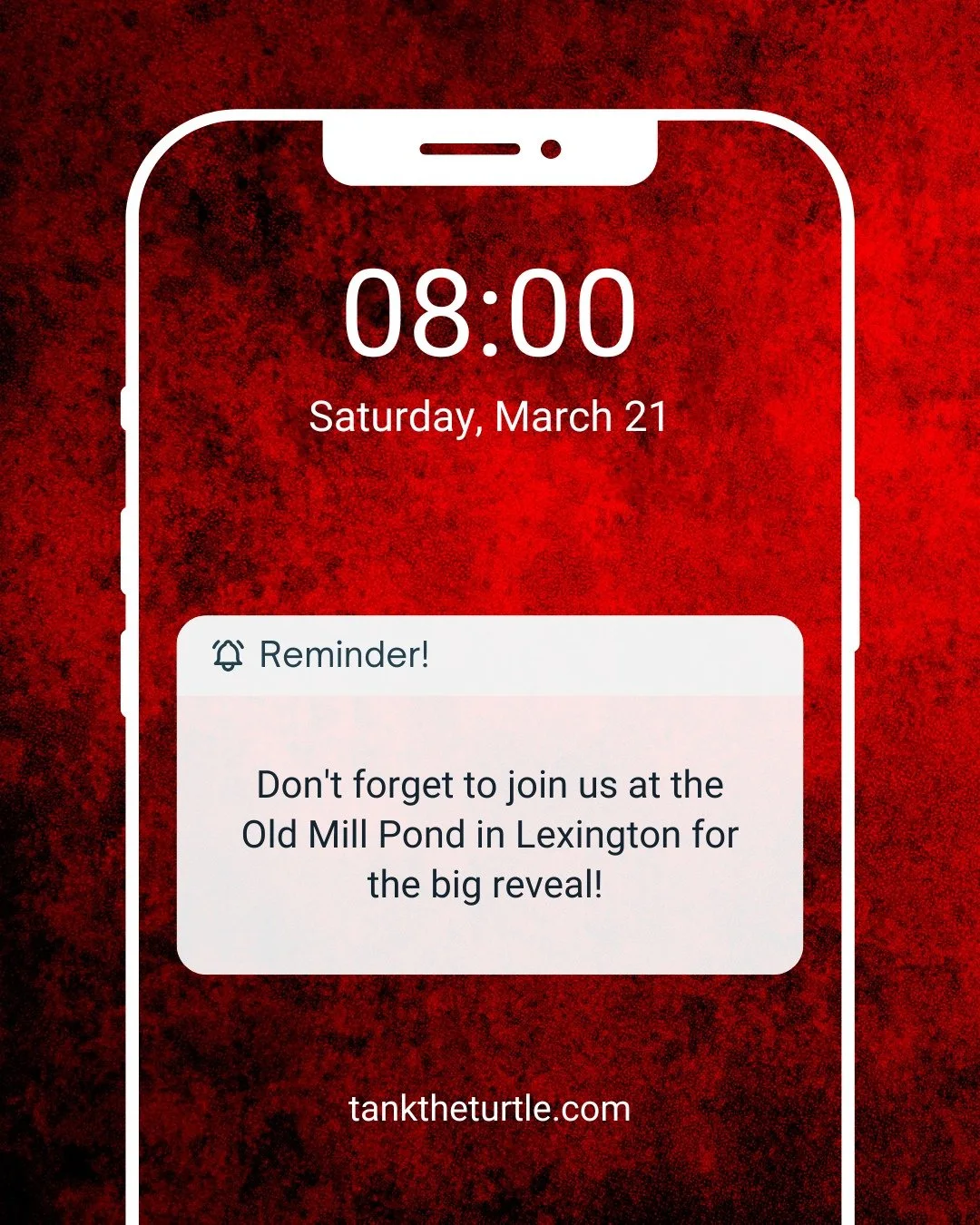 Join us tomorrow at 8am for the big reveal! 

We're meeting at the Old Mill Pond Trail in Lexington, SC at 8am to walk 3.5 miles. 

Why tomorrow and why 3.5 miles? March 21st is the anniversary of when Sarah Harmon (inspiration for the initiative) gr