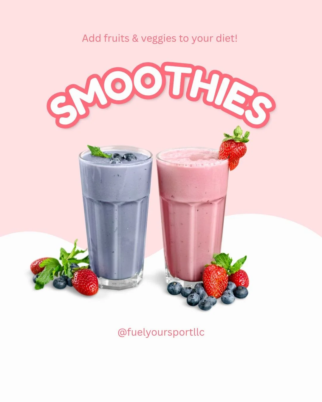 Looking for a delicious way to add more fruits and vegetables into your child's daily diet? This summer, experiment with smoothies! 

Frozen fruit, such as strawberries, blueberries, and bananas, work well with a handful of spinach. Spinach blends ve