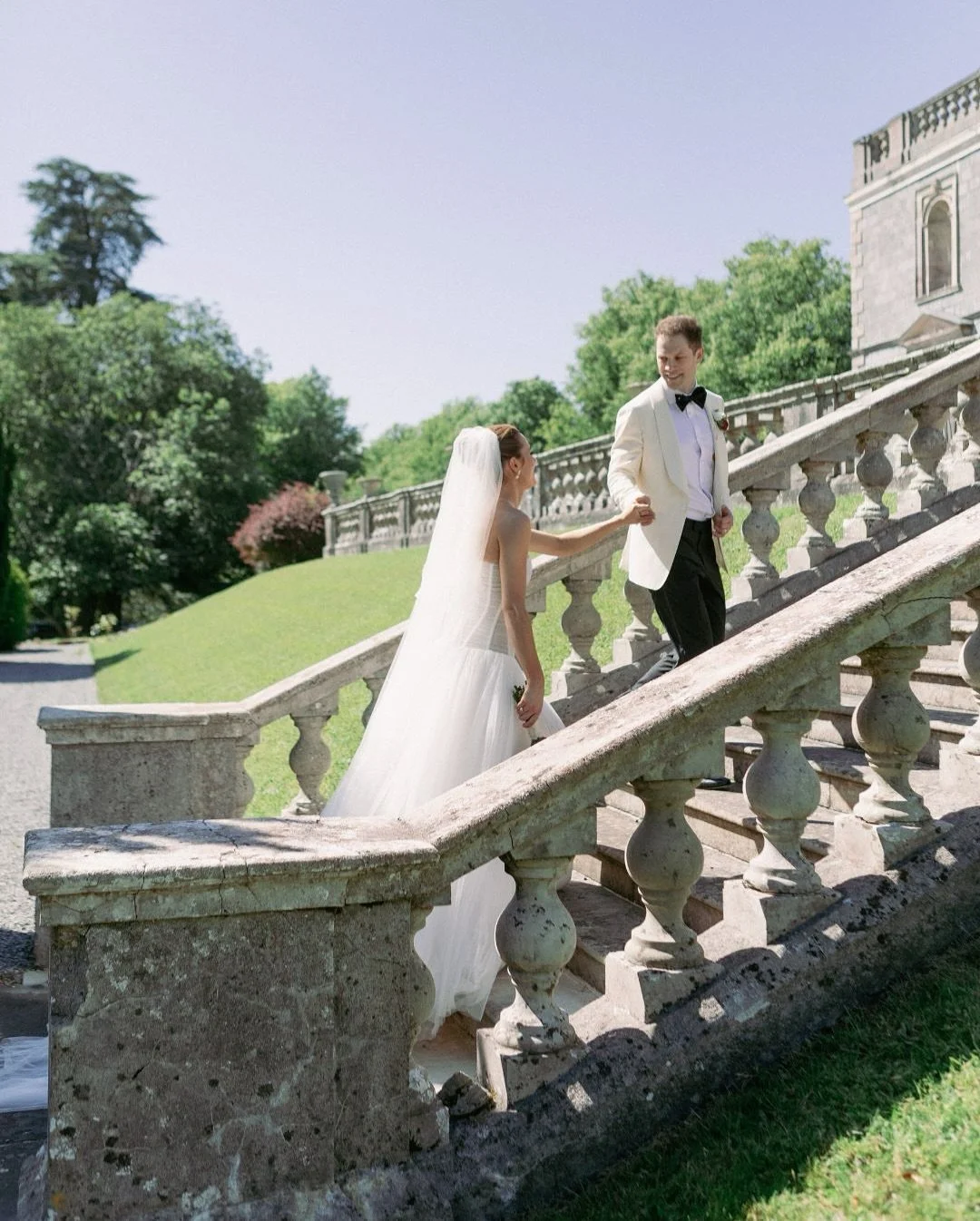 Ro&iacute;s&iacute;n &amp; Rob as seen on @stylemepretty ✨

Content Creator @captured_in_love_content 
Dress- @ivyandwhitebride 
Earrings- @a.b.ellie 
Hair- @jemima_hair_pro 
Make-Up- @emurphymakeup 
Flowers- @richardhaslam1 
Bridesmaids dresses - @j