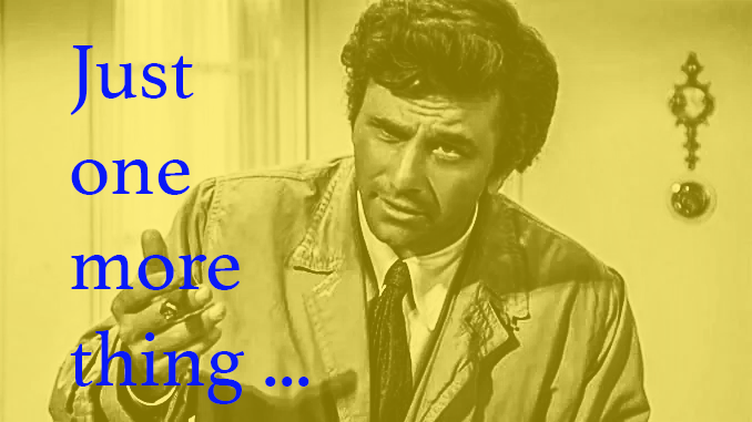 the colombo question