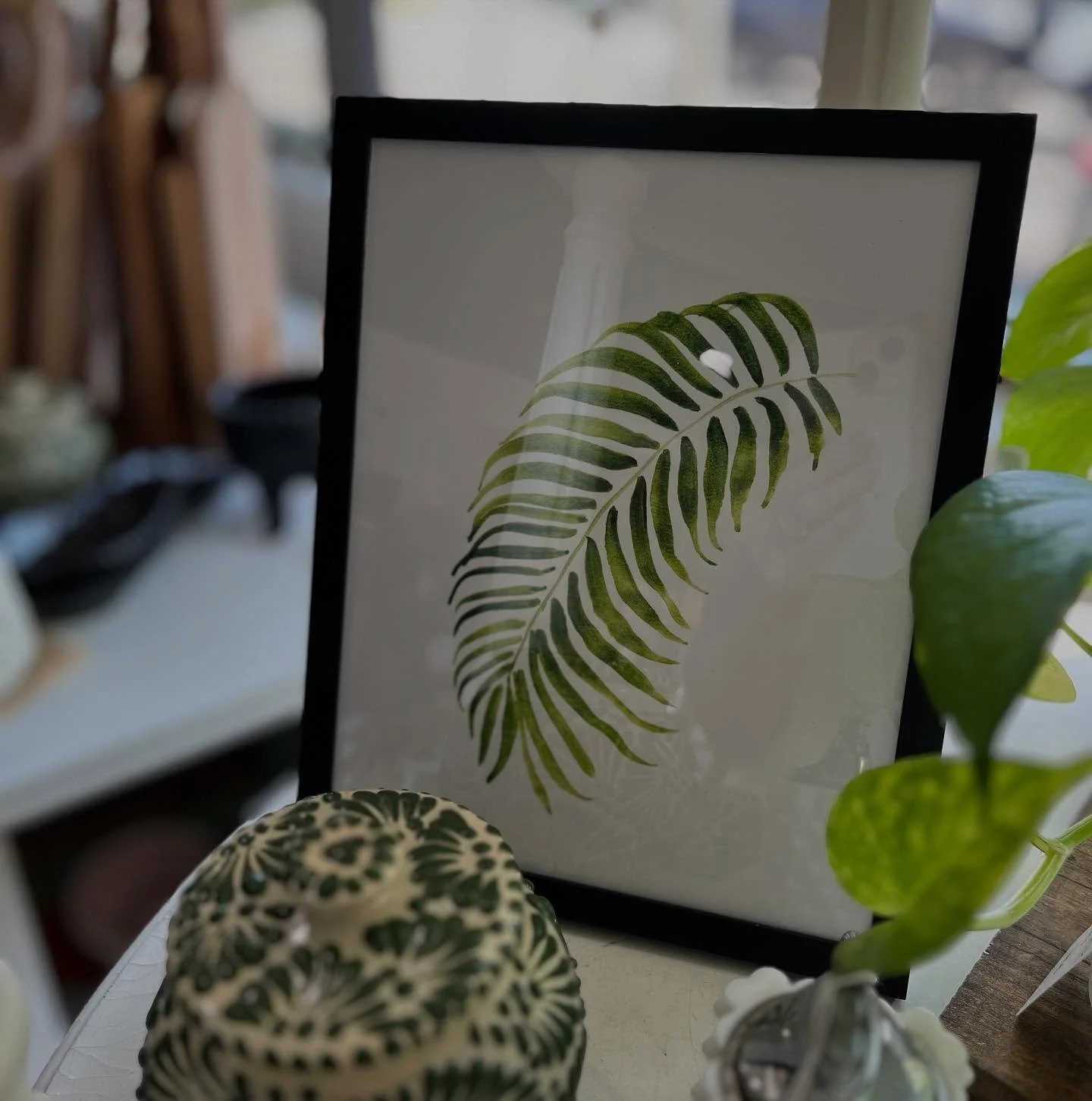 New addition to the collective…local watercolor artist @jessicadarlingstudio Featuring botanical prints. Come by and see her work in person and support local creativity. Pieces ready for gift giving. Also offering her prints in greeting cards